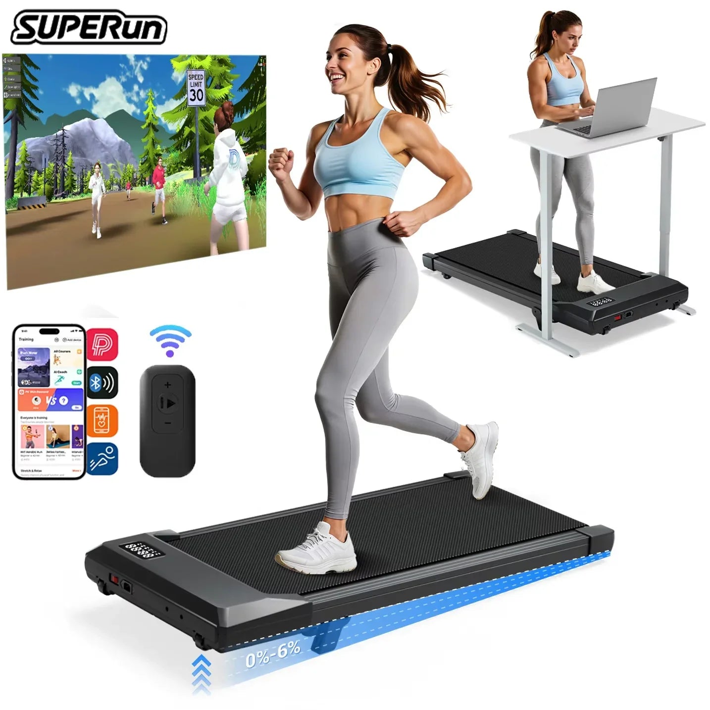 Quiet Foldable Walking Pad
