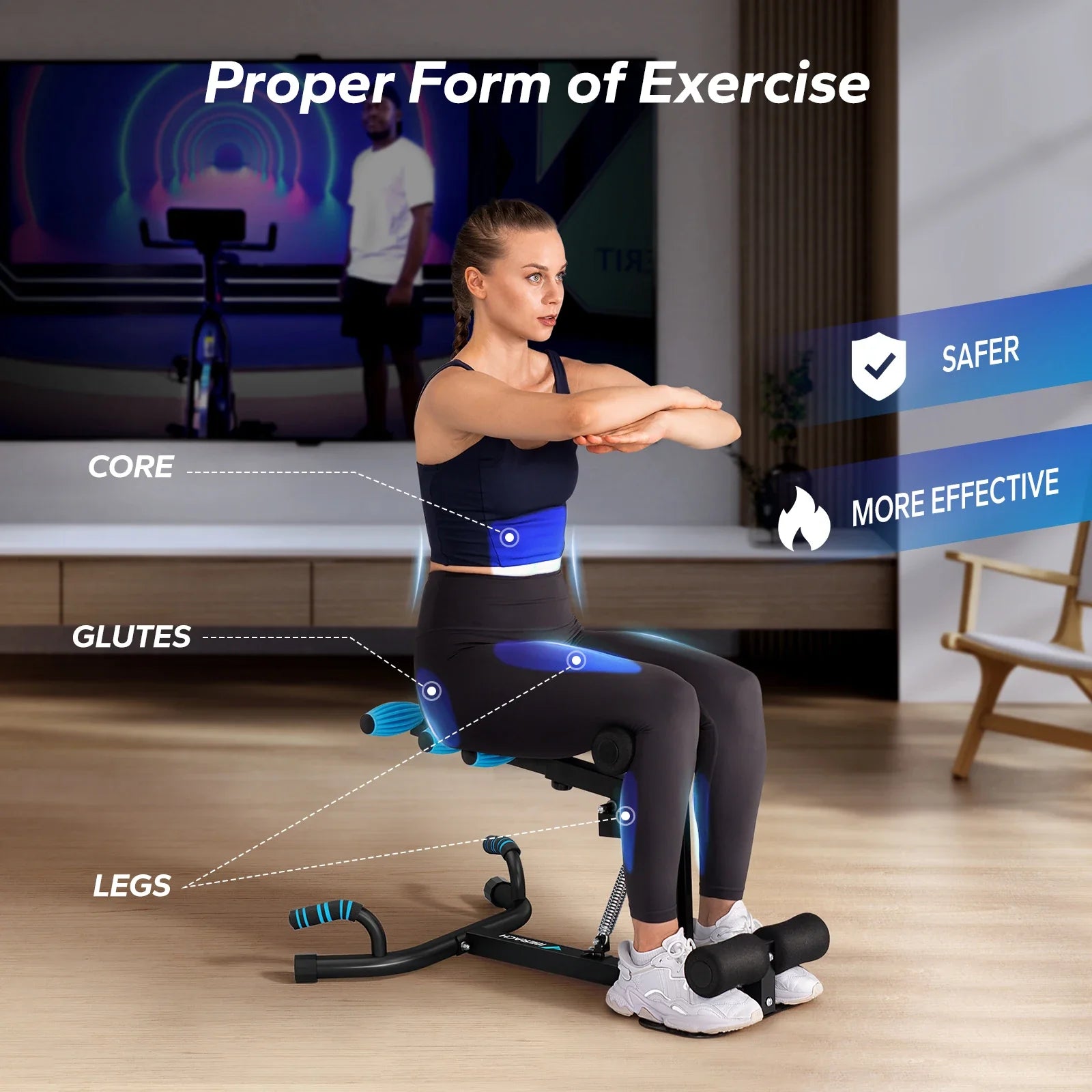 Versatile Glute Trainer Machine