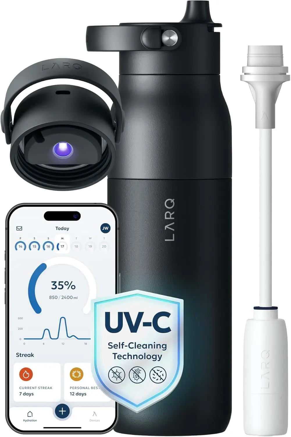 Smart Glow Hydration Bottle