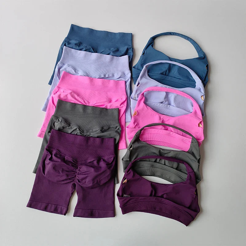 Peachy Fit Yoga Set